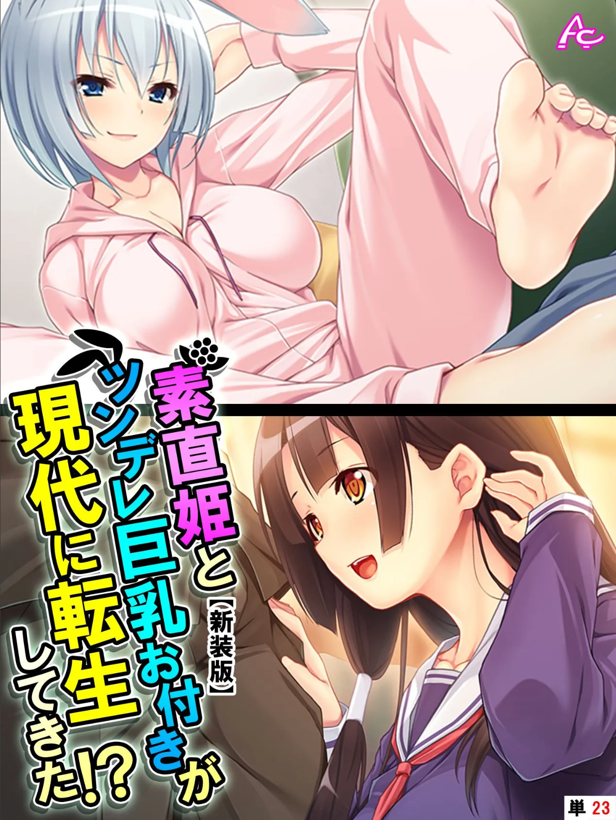 【新装版】素直姫とツンデレ巨乳お付きが現代に転生してきた！？ （単話） 最終話 1ページ