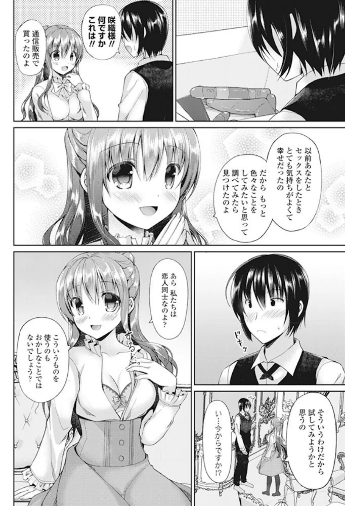 お嬢様の探究心 2ページ