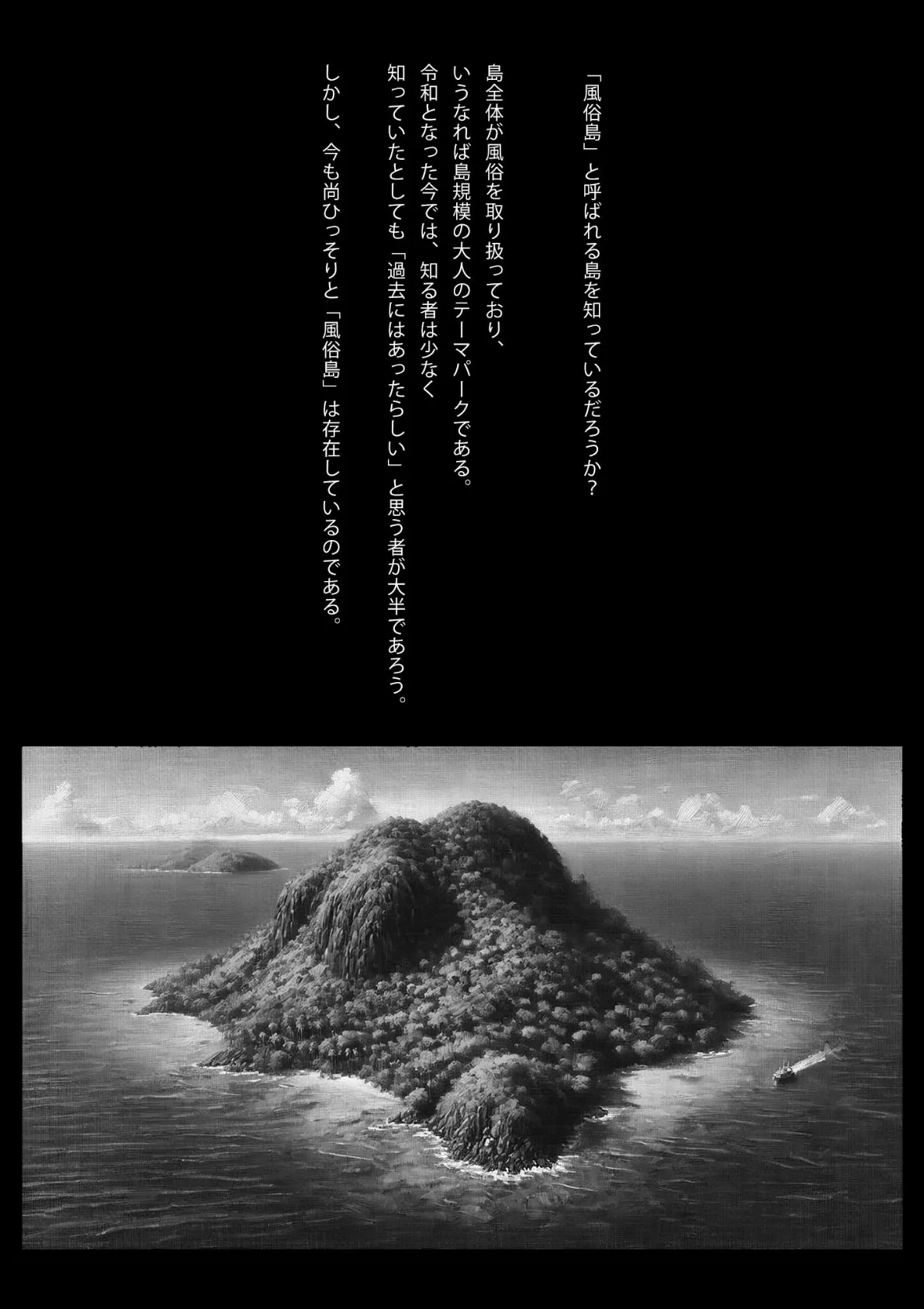 歓楽の島〜現代に残る秘匿された風俗島ルポ〜 モザイク版 3ページ