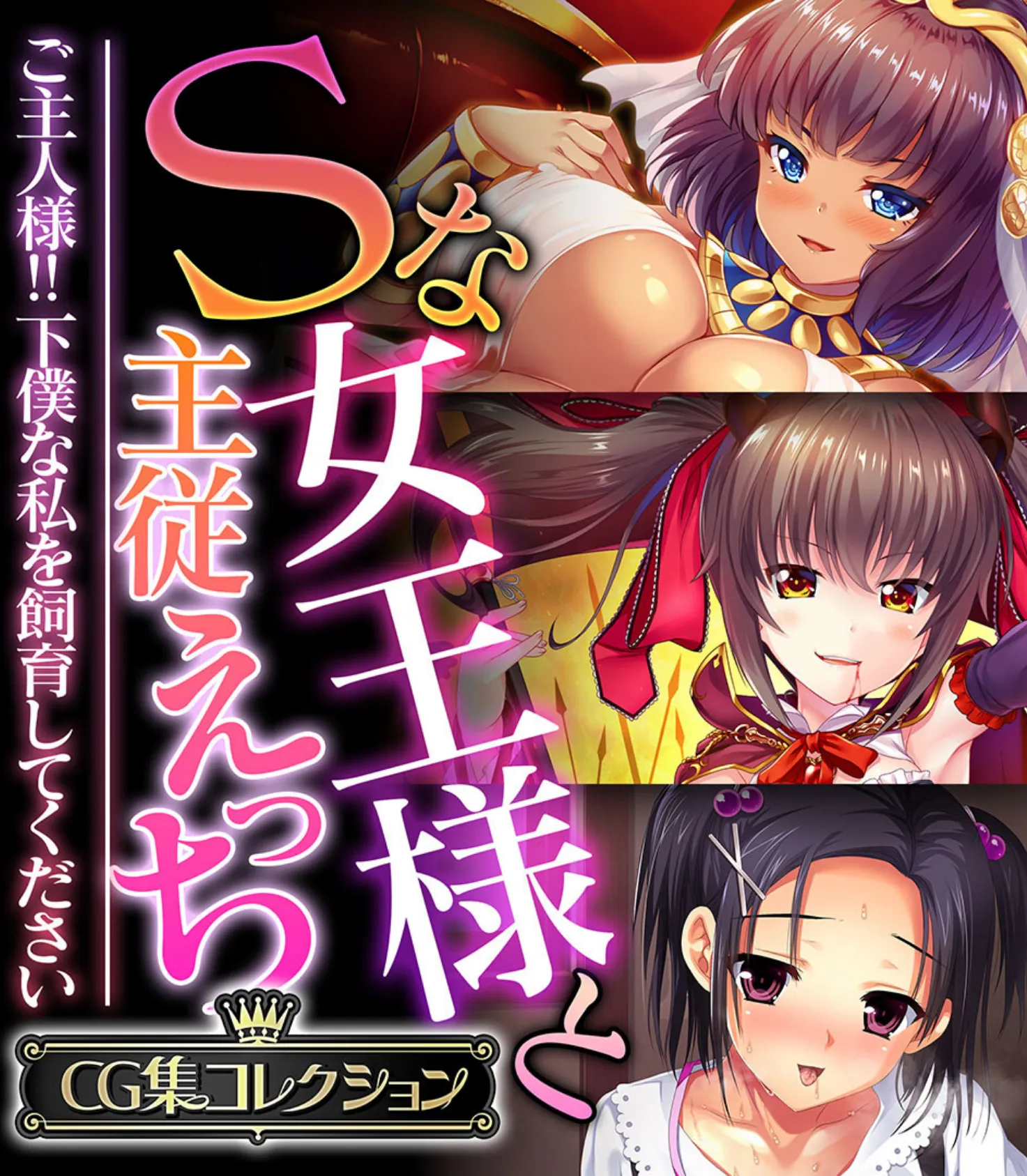 Sな女王様と主従えっち 〜ご主人様！！下僕な私を飼育してください〜【CG集コレクション】